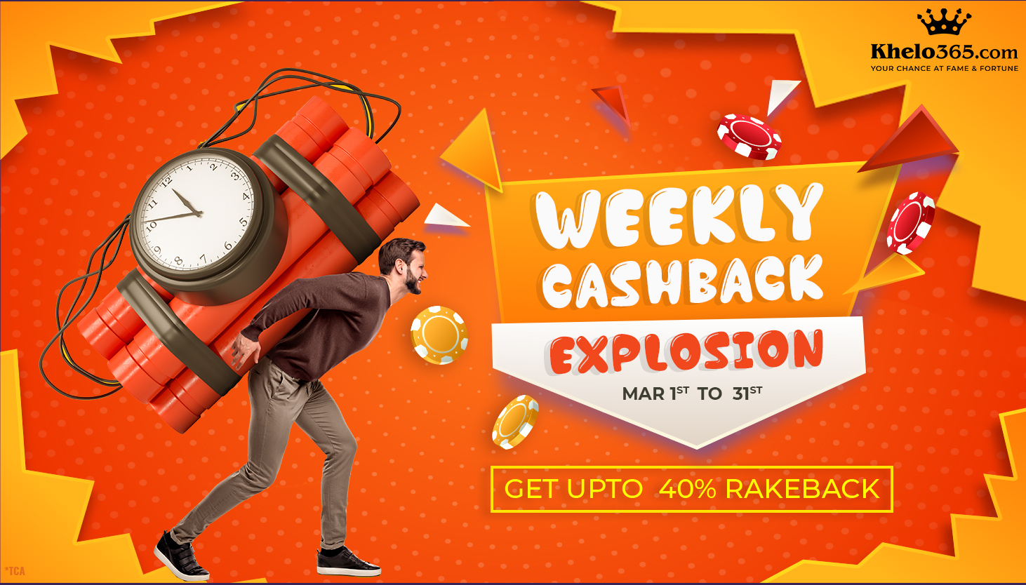 Weekly Cashback explosion